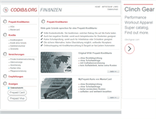 Tablet Screenshot of codiba.org